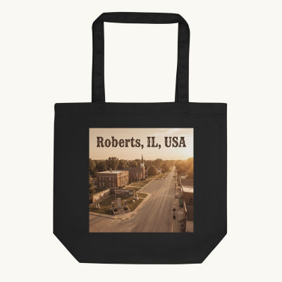 Roberts, IL Tote Bag