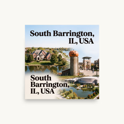 South Barrington, IL Poster
