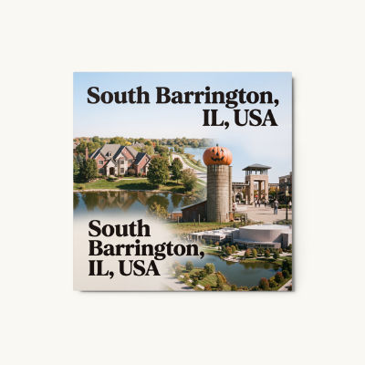 South Barrington, IL Metal Print