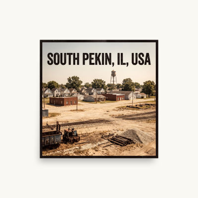 South Pekin, IL Poster