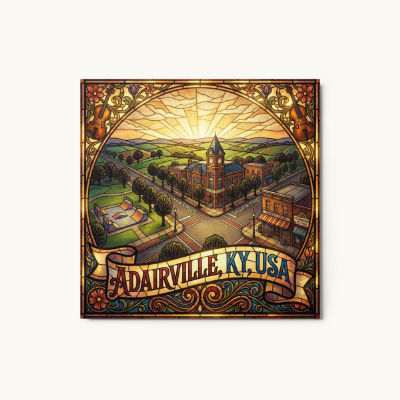 Adairville, KY Metal Print