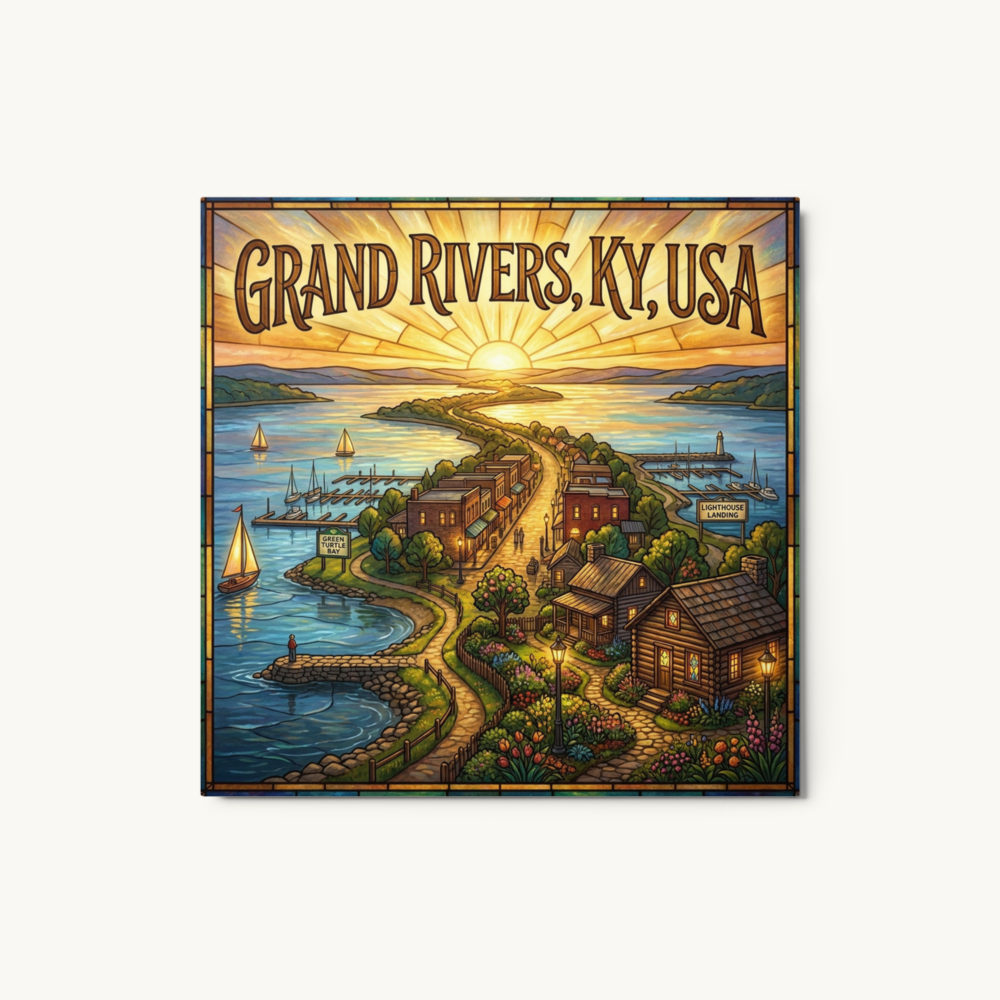 Grand Rivers, KY Metal Print
