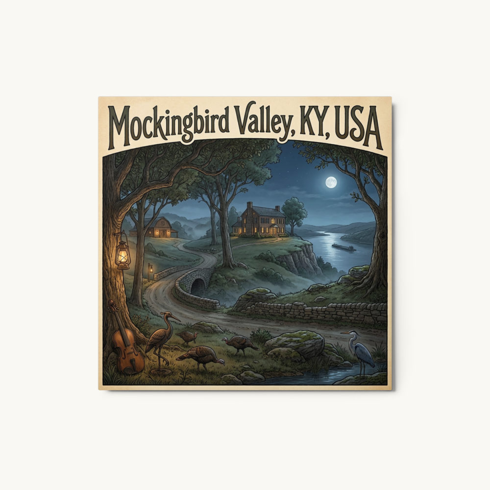 Mockingbird Valley, KY Metal Print