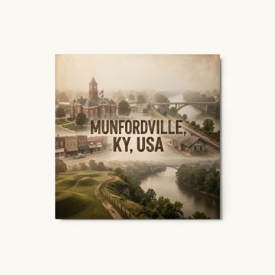 Munfordville, KY Metal Print