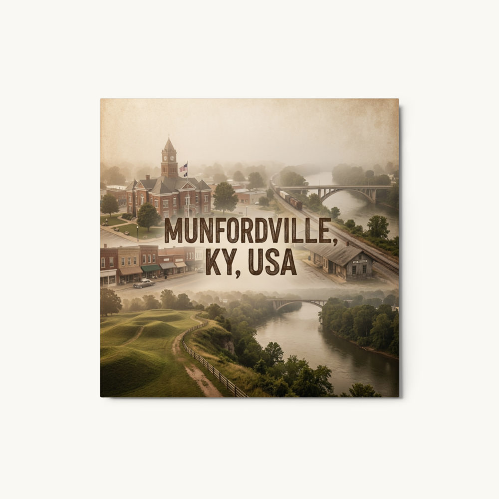 Munfordville, KY Metal Print