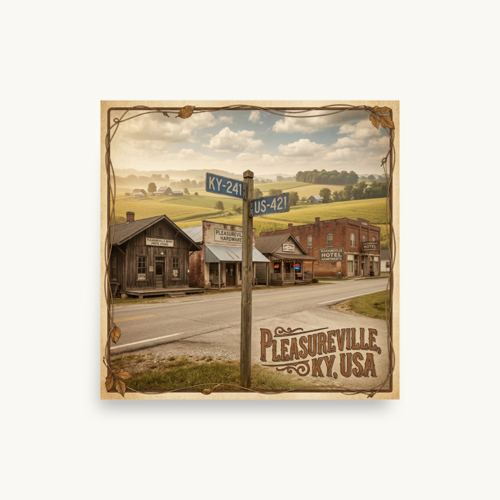 Pleasureville, KY Poster