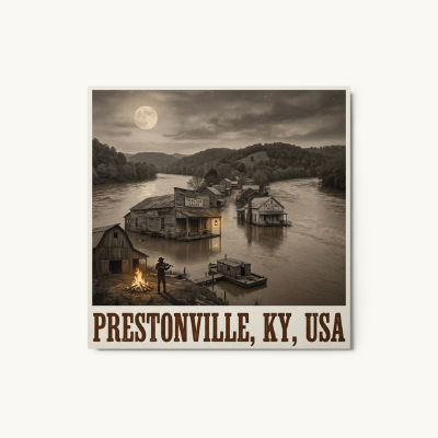 Prestonville, KY Metal Print