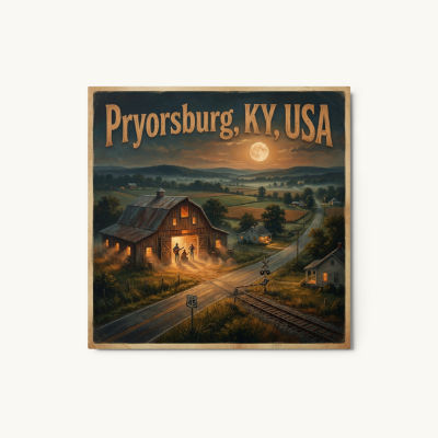 Pryorsburg, KY Metal Print