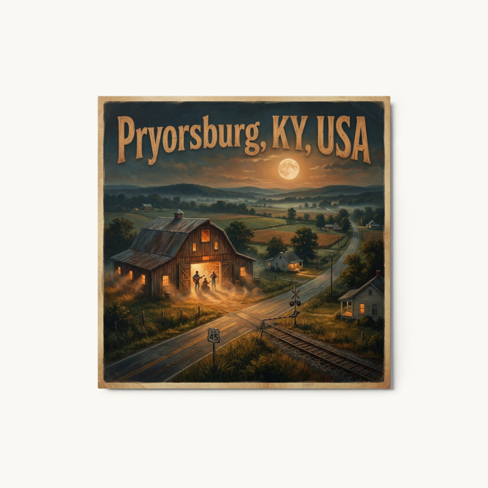 Pryorsburg, KY Metal Print