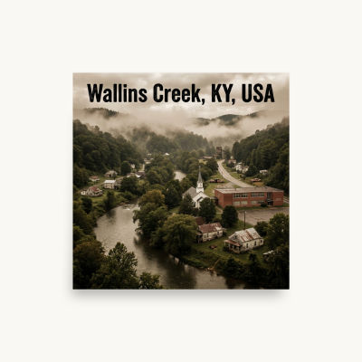 Wallins Creek, KY Poster