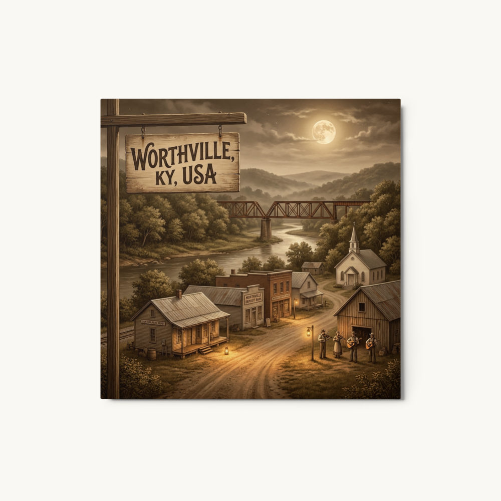 Worthville, KY Metal Print