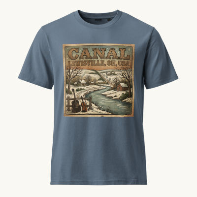 Canal Lewisville, OH Vintage Tee