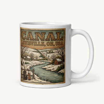 Canal Lewisville, OH Coffee Mug