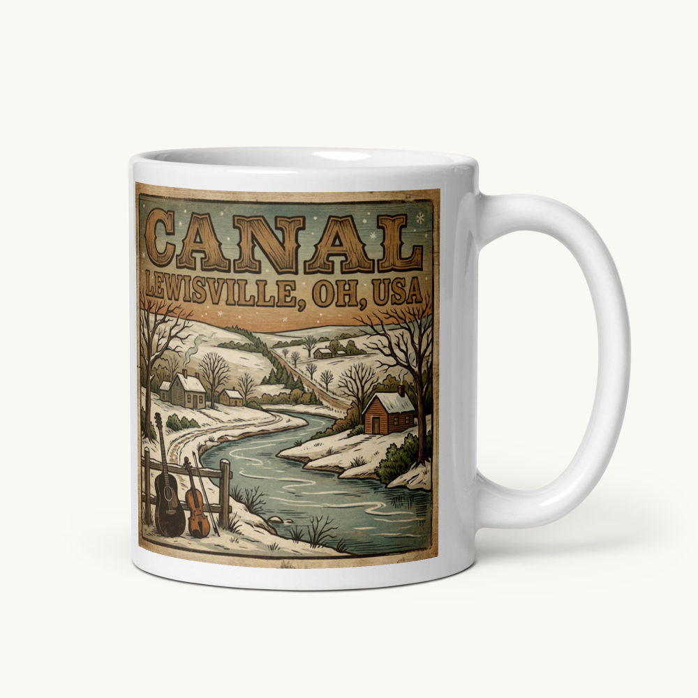 Canal Lewisville, OH Coffee Mug