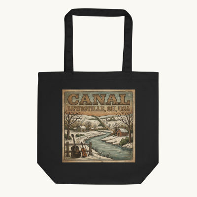 Canal Lewisville, OH Tote Bag