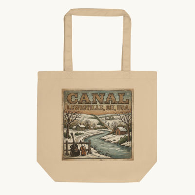 Canal Lewisville, OH Tote Bag