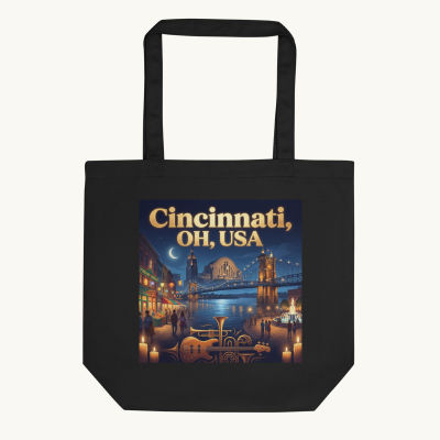 Cincinnati, OH Tote Bag