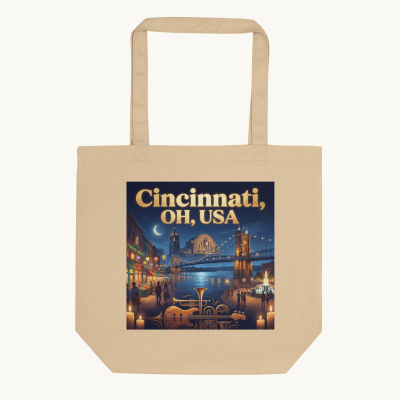 Cincinnati, OH Tote Bag