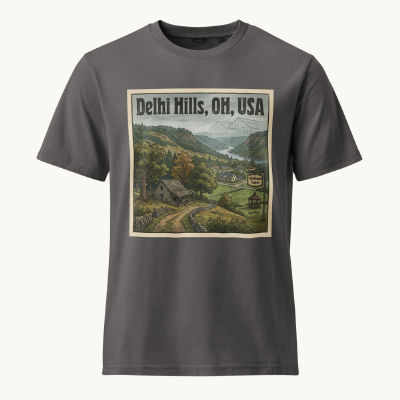 Delhi Hills, OH Vintage Tee
