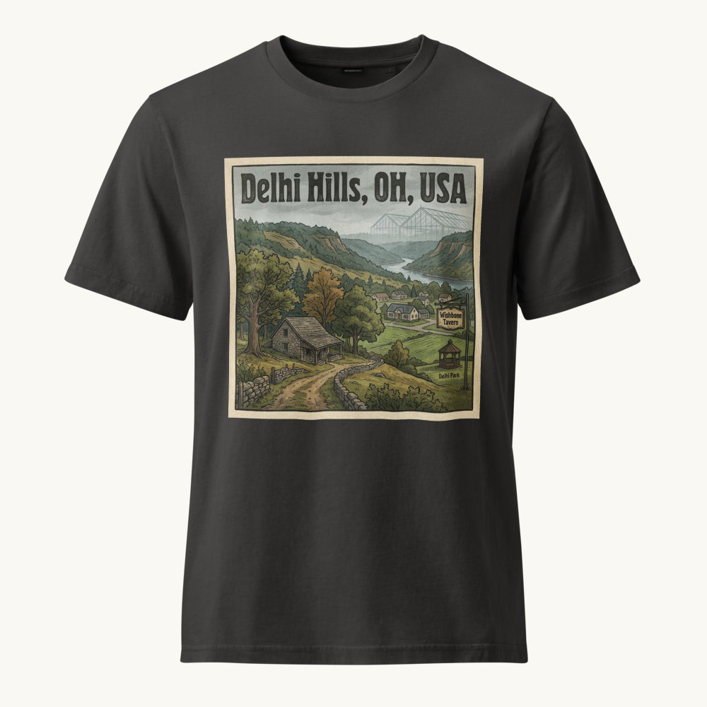 Delhi Hills, OH Vintage Tee