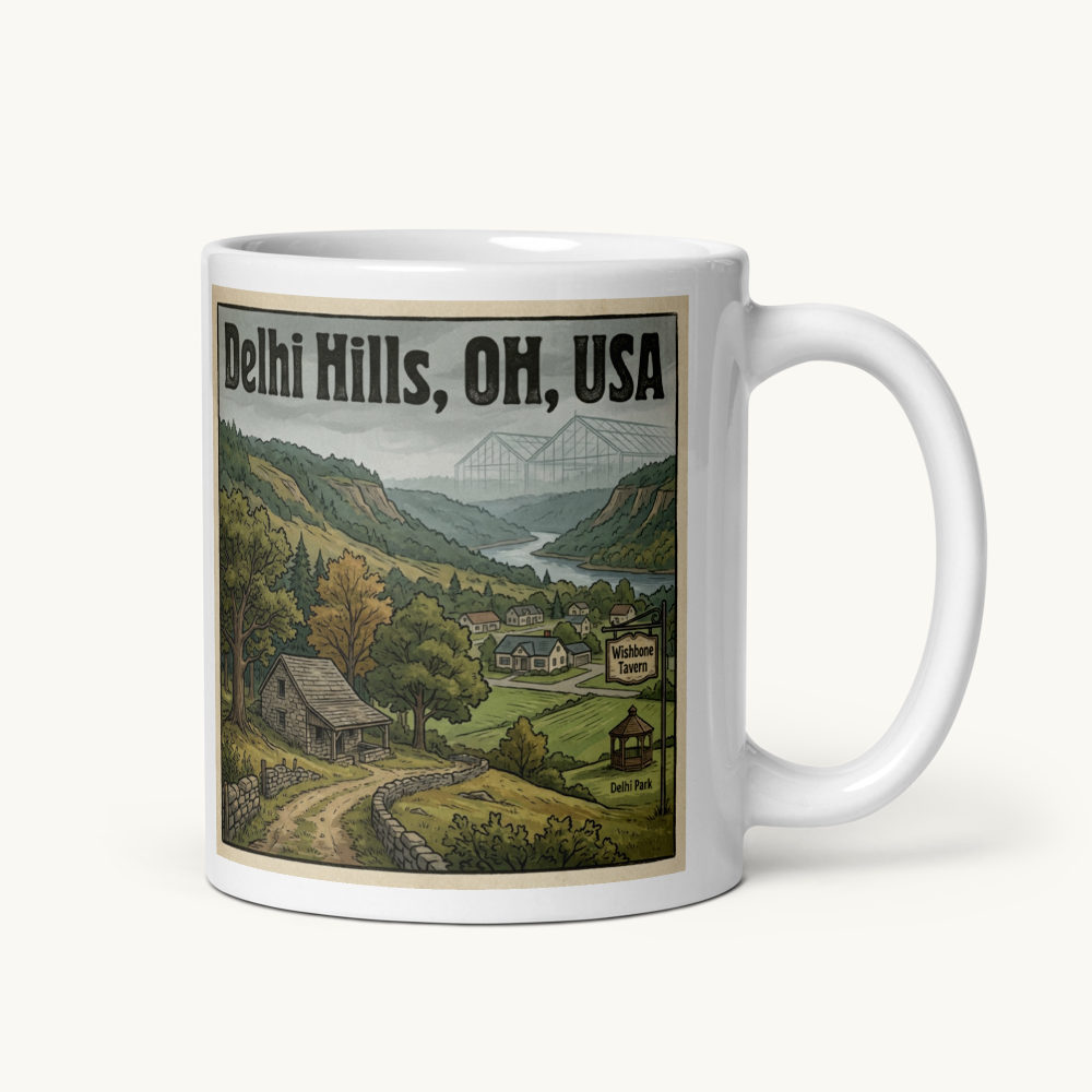 Delhi Hills, OH Coffee Mug