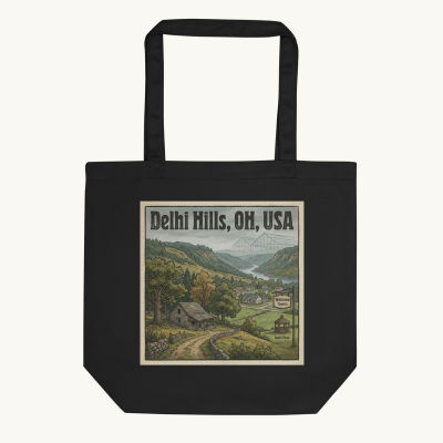 Delhi Hills, OH Tote Bag