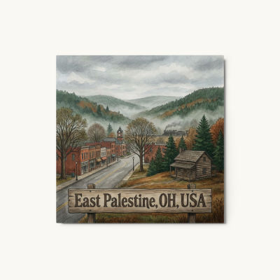 East Palestine, OH Metal Print