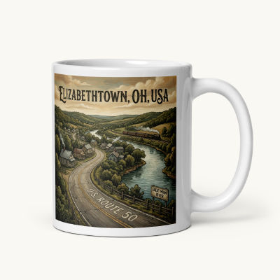 Elizabethtown, OH Coffee Mug