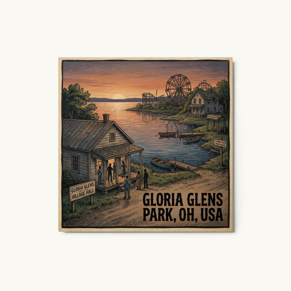 Gloria Glens Park, OH Metal Print