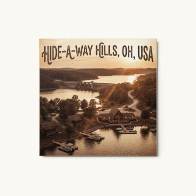 Hide-A-Way Hills, OH Metal Print