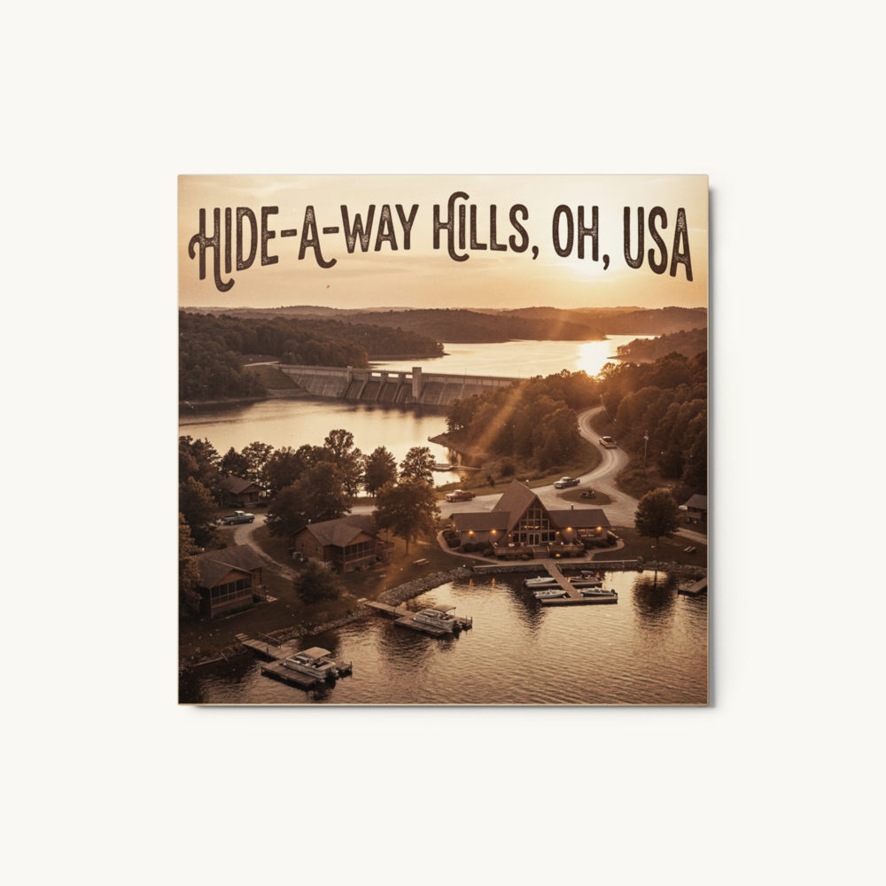 Hide-A-Way Hills, OH Metal Print