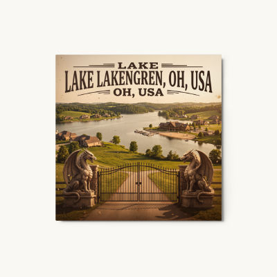 Lake Lakengren, OH Metal Print