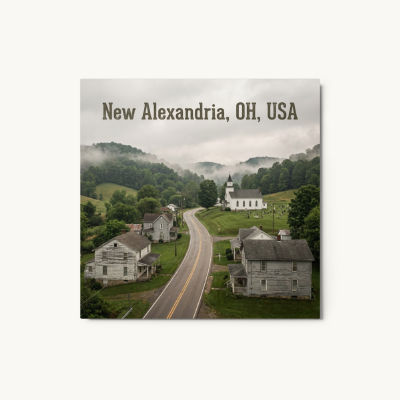 New Alexandria, OH Metal Print