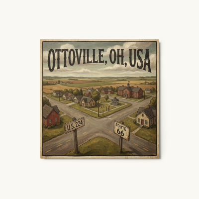 Ottoville, OH Metal Print