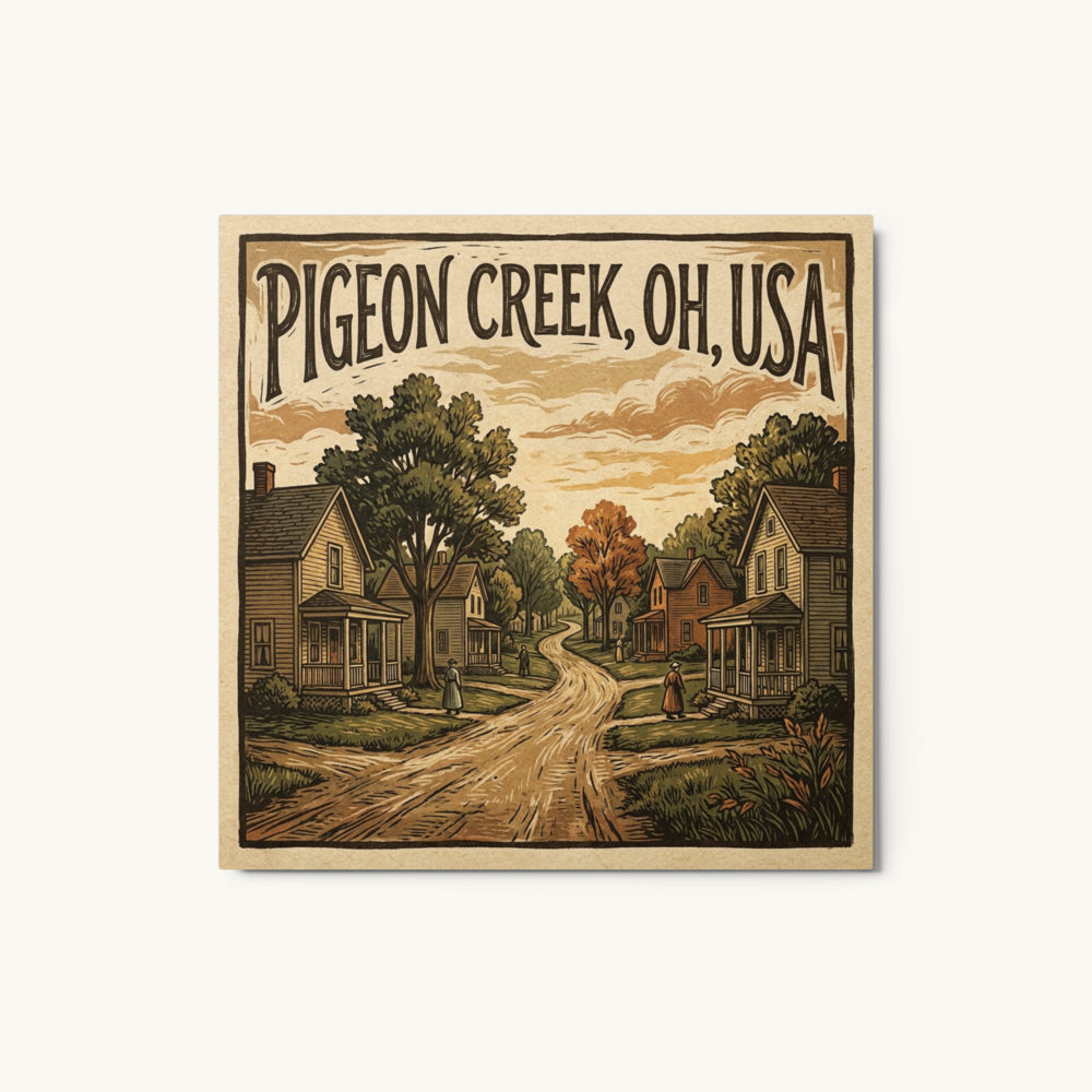 Pigeon Creek, OH Metal Print