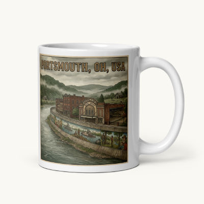 Portsmouth, OH Coffee Mug