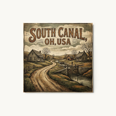 South Canal, OH Metal Print