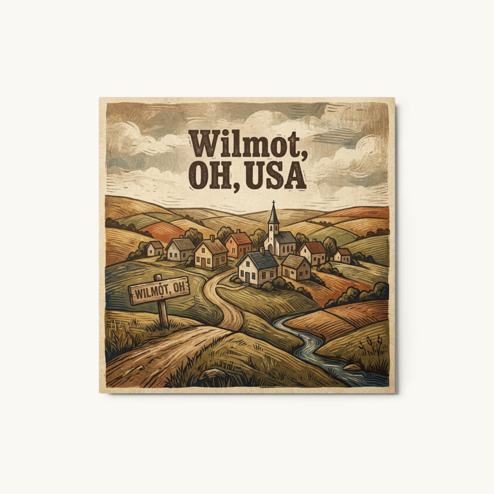 Wilmot, OH Metal Print