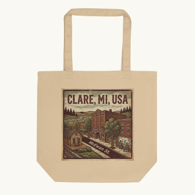 Clare, MI Tote Bag