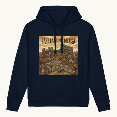 East Lansing, MI Hoodie