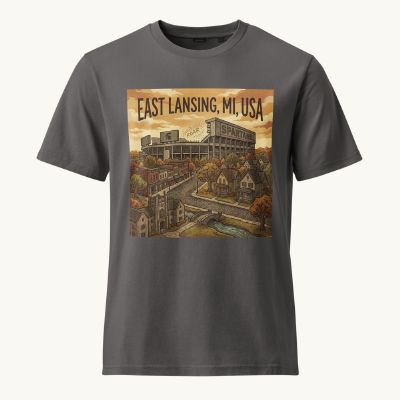 East Lansing, MI Vintage Tee