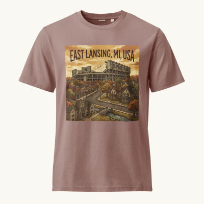 East Lansing, MI Vintage Tee