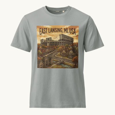 East Lansing, MI Vintage Tee