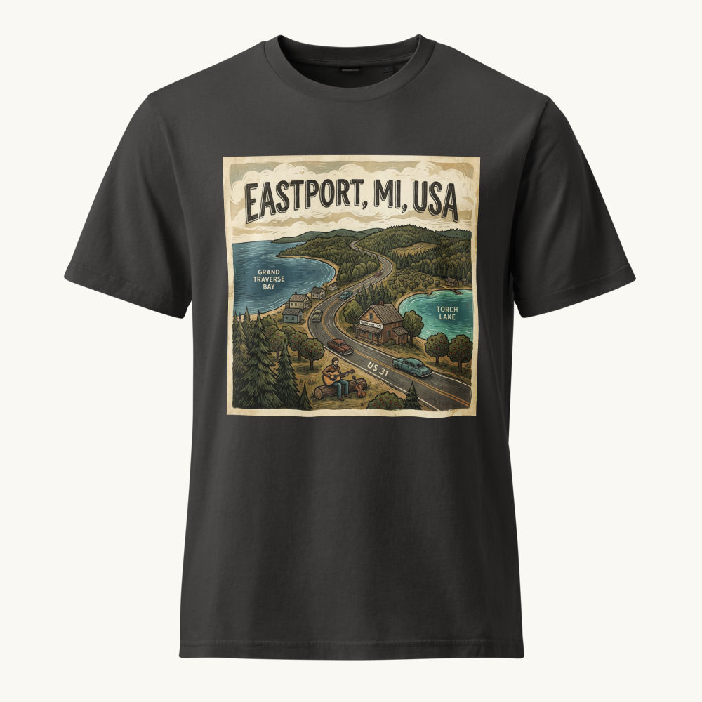 Eastport, MI Vintage Tee
