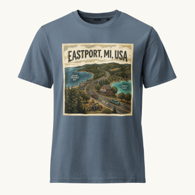 Eastport, MI Vintage Tee