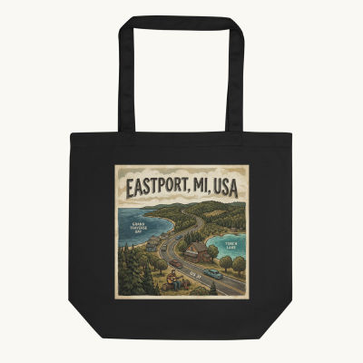 Eastport, MI Tote Bag