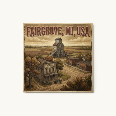 Fairgrove, MI Metal Print