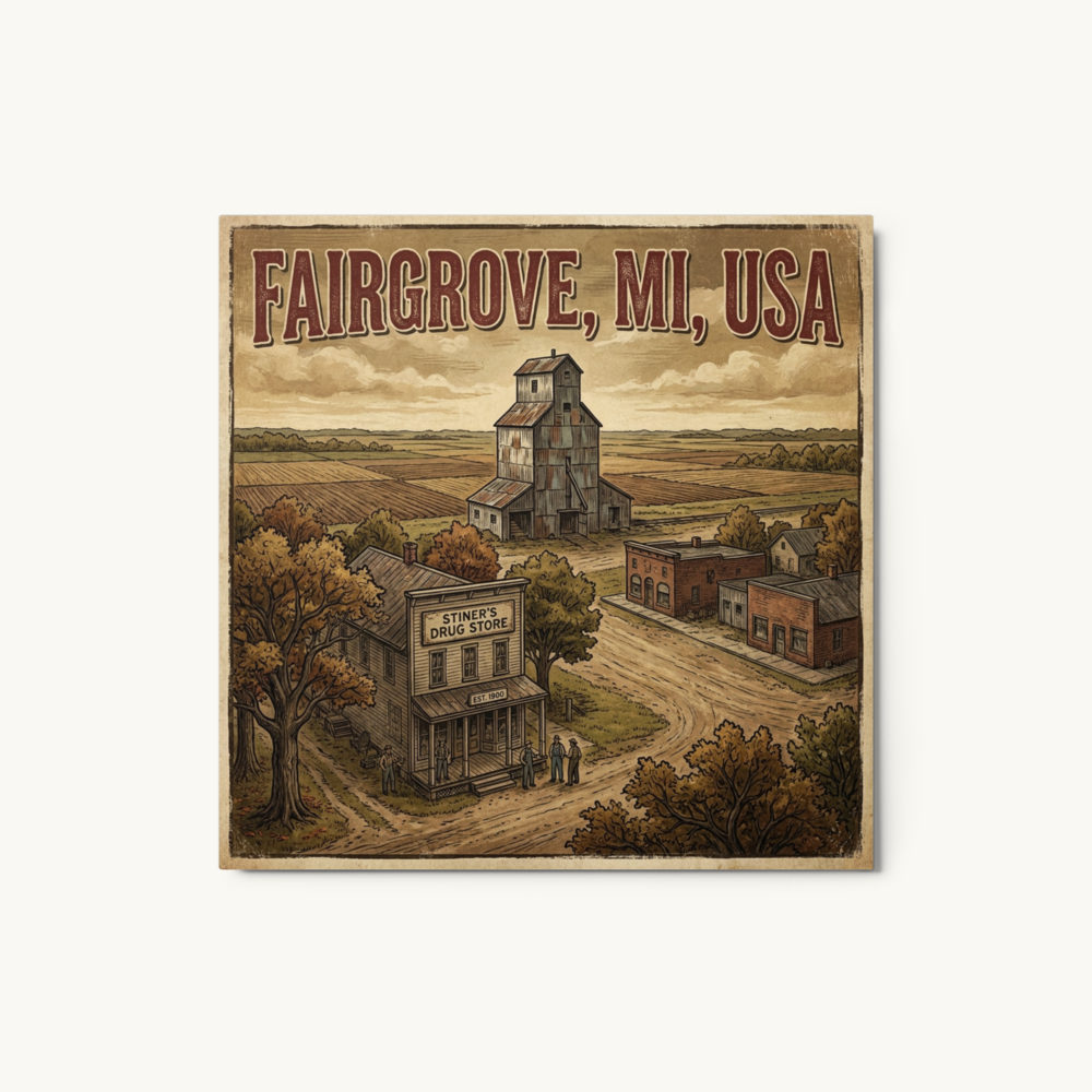 Fairgrove, MI Metal Print