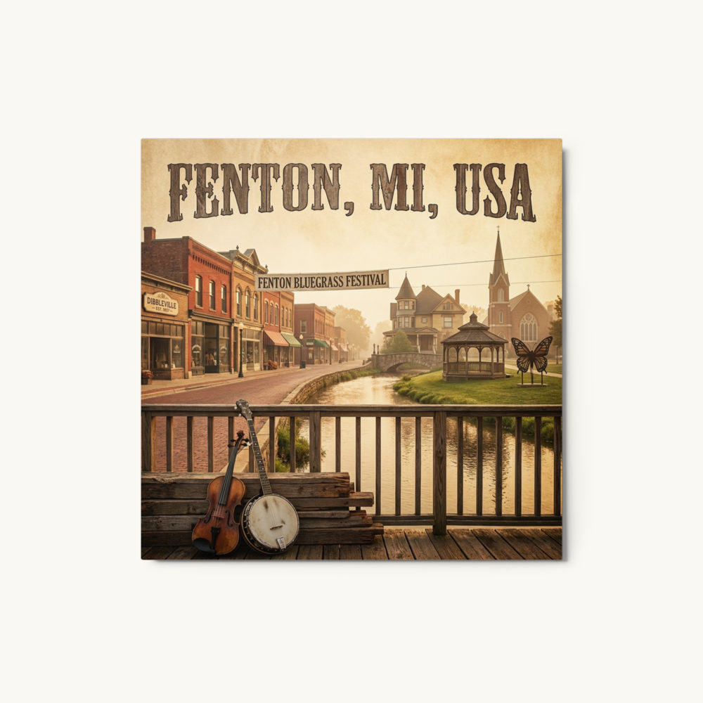 Fenton, MI Metal Print