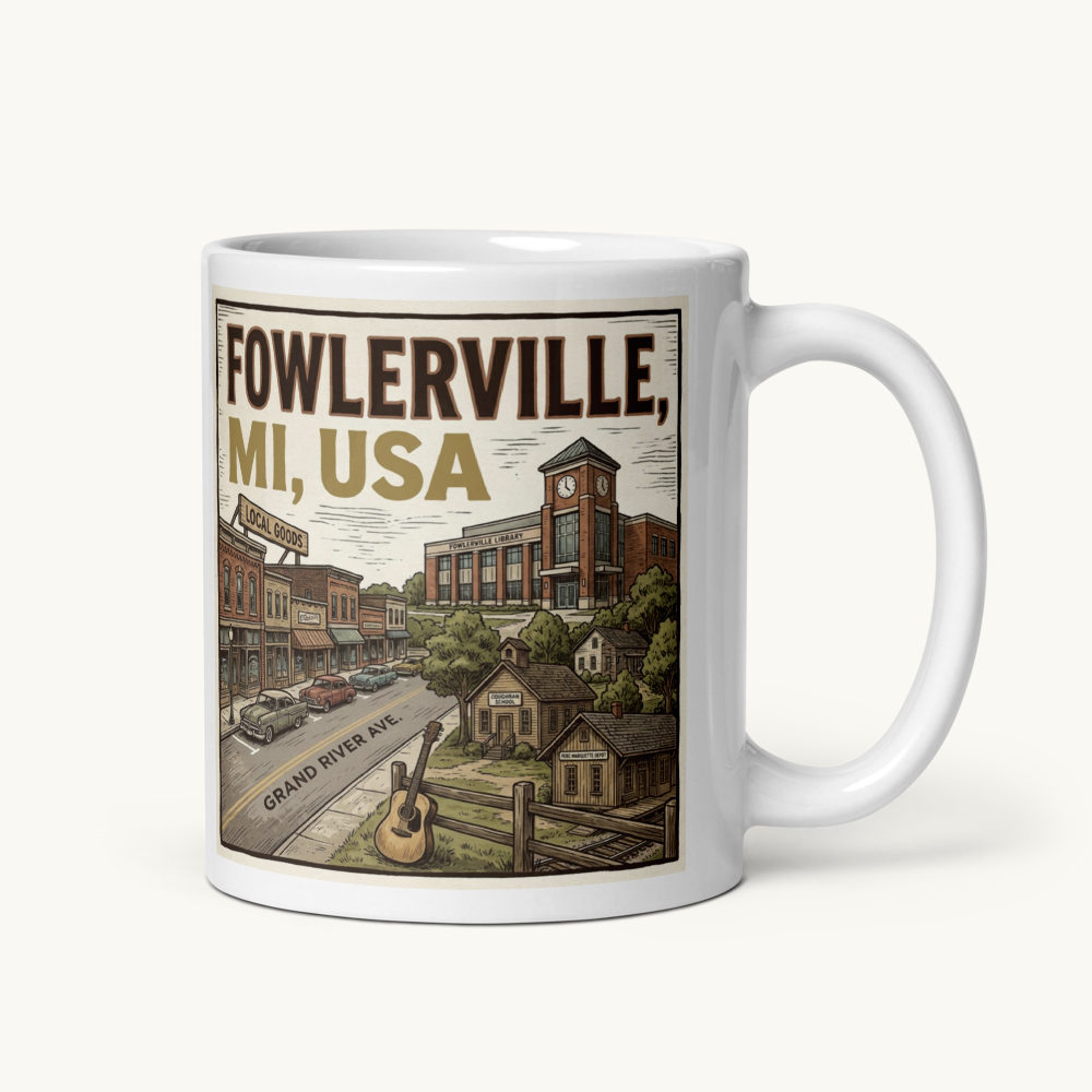 Fowlerville, MI Coffee Mug